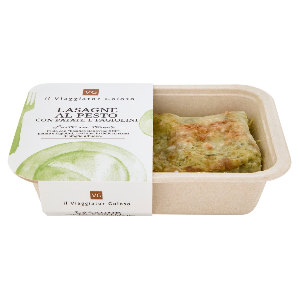 Lasagne al Pesto con Patate e Fagiolini il Viaggiator Goloso
